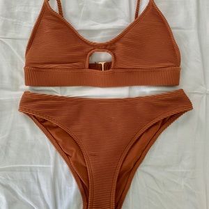 Forever 21 Ribbed Bikini
